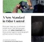 Salt Aērcase Smell Proof Cleat Bag – Regular Size - Athletic Soccer & Golf Shoe Bag for Smelly Cleats & Gym Shoes- Durable, Water-Resistant, & Easy to Clean - Image 5