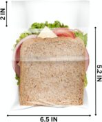 24/7 Bags Fold Top Sandwich Bags, Plastic, 180 Count, Easy To Use, Food Contact Safe - Image 3