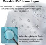 Ice Pack, Ice Bags for Injuries Reusable 2Pcs, 11" Ice Bags Hot Water Bag for Hot & Cold Therapy and Pain Relief, No-Leak Elastic Breathable Ice Bag - Image 4