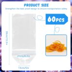 60 Pieces Fish Shipping Bags, Clear HDPE Plastic, Double Bottom Seal, Transport Bags for Live Fish, Freshwater & Saltwater Use - Image 4