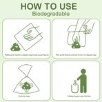 Green Dog Poo Bags Lavender scent - 270 Large Biodegradable Poop Bags, Extra Thicken Strong Corn Starch Blended Compostable Leak Proof Poop Waste Bag for Dogs - Image 7