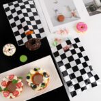 Mikzhskr 30Pcs Race Car Party Favors Bag Goodie bags Racing in Speed Party Decorations Soccer Theme Black and White Checkered Candy Bags with Handles for Kids Race Car Birthday Party Supplies - Image 5