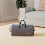 Convertible Garment Bag with Shoulder Strap, Modoker Carry on Garment Duffel Bag for Men Women - 2 in 1 Hanging Suitcase Suit Travel Bags (Black) - Image 3