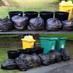 40-45 Gallon Lawn & Leaf Trash Bags, 50 Count Bulk, Black Garbage bags, Multi-purpose Trash Can Bin Liners for Home Commercial, Outdoor, Construction, Industrial - Image 9