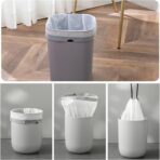 8 Gallon Trash Bags - Medium Size, 42 Count, Unscented, Tear Resistant, Ideal for Bathroom, Kitchen, Office - Image 8