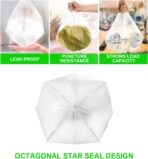 Small Clear Trash Bags – FORID 2.6 Gallon Garbage Bags Wastebasket Bin Liners 220 Count Plastic Trash Bags for Bathroom Bedroom Office Garbage Can (220 count) - Image 4