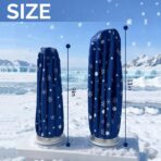 Reusable Ice Pack for Injuries & Pain Relief, Snowflake Design Hot & Cold Therapy Pack, Leak-Proof Ice Bag for Muscle, Joint Pain & Swelling, First Aid, Sports & Home Use (9 Inch, Blue) - Image 5
