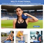 Reusable Ice Pack for Injuries & Pain Relief, Snowflake Design Hot & Cold Therapy Pack, Leak-Proof Ice Bag for Muscle, Joint Pain & Swelling, First Aid, Sports & Home Use (9 Inch, Blue) - Image 6