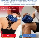 Reusable Ice Pack for Injuries & Pain Relief, Snowflake Design Hot & Cold Therapy Pack, Leak-Proof Ice Bag for Muscle, Joint Pain & Swelling, First Aid, Sports & Home Use (9 Inch, Blue) - Image 7