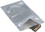 uxcell Antistatic Shield Shielding Bag, Flat Open Top Anti Static Bag for Electronic Devices, 2x4 inch(60x100mm), 25 PCS - Image 6