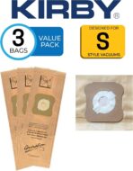 Kirby Generation 3 G3 197289 Disposable Brown Filter Bags 3 Pack - Image 5