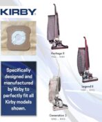 Kirby Generation 3 G3 197289 Disposable Brown Filter Bags 3 Pack - Image 6