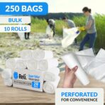 Reli. 30-33 Gallon Trash Bags Heavy Duty | 250 Count Bulk | Clear Large Trash Bags 30+, 32 Gallon | Made in USA - Image 4