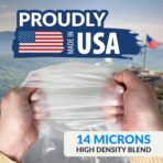 Reli. 30-33 Gallon Trash Bags Heavy Duty | 250 Count Bulk | Clear Large Trash Bags 30+, 32 Gallon | Made in USA - Image 6
