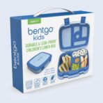 Bentgo Kids Bento-Style 5-Compartment Leak-Proof Lunch Box - Ideal Portion Sizes for Ages 3 to 7 - Durable, Drop-Proof, Dishwasher Safe, PFAS & BPA-Free & Made with Food-Safe Materials (Blue) - Image 9