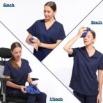 Ice Packs for Injuries Reusable, New Generation Thickening Physical Therapy Cold Packs& Hot Water Bag for Injuries 3PCS, Ice Bag Sizes (6 "9" 11 ") for Body Aches，Durable and Reliable Easy to Carry - Image 3