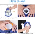 Ice Packs for Injuries Reusable, New Generation Thickening Physical Therapy Cold Packs& Hot Water Bag for Injuries 3PCS, Ice Bag Sizes (6 "9" 11 ") for Body Aches，Durable and Reliable Easy to Carry - Image 7