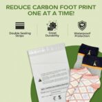 Plant-Based Cello Bags, 85 Count Compostable Storage Bags, Self-Sealing Translucent Frosted Bag for Clothes Snacks Cosmetics, Biodegradable Packaging with Resealable Closure, Small (6x9) - Image 8