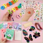 Stationery Party Packs, 28 Pack Birthday Goodie Bags for Classroom Return Gifts for Birthday Party Easter Gift for Students from Teacher Easter Class Gift Rewards - Image 4