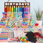 Stationery Party Packs, 28 Pack Birthday Goodie Bags for Classroom Return Gifts for Birthday Party Easter Gift for Students from Teacher Easter Class Gift Rewards - Image 5