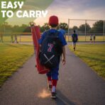 Therwen Adjustable Baseball Glove Clip for Hanging Bags Training Sports Gear Glove Protection Accessory Clip Bag Attachment with Hanging Loops Travel Accessories for Drying - Image 5