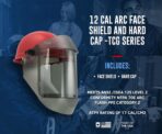 OBERON Arc Flash Face Shield - 12 CAL - Includes Hard Cap and Face Shield - TCG SERIES - Image 3