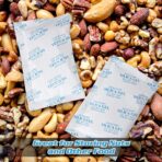 SurpOxyLoc 50 Gram(20Packs) Food Grade Silica Gel Packs Dessicant Packets for Moisture Control,Cobalt Chloride Free Moisture Absorbers for Food Storage - Image 3