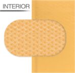 Secure Seal #1 7.25x12 Kraft Bubble Mailers Padded Shipping Envelopes (Pack of 100) - Image 3