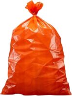 Plasticplace 55-60 gallon Trash Bags │ 1.2 Mil │ Orange Heavy Duty Garbage Can Liners │ 38” x 58” (50 Count) - Image 3