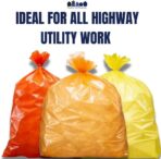 Plasticplace 55-60 gallon Trash Bags │ 1.2 Mil │ Orange Heavy Duty Garbage Can Liners │ 38” x 58” (50 Count) - Image 6