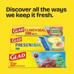 Glad Flex'N Seal Food Storage Plastic Bags, Gallon, 35 Count (Package May Vary) - Image 6