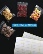 500 PCS Small Plastic Bags, Mini Resealable Bags, 4 Different Sizes Small Jewelry Clear Storage Poly Bag for Packaging, Candy, Pill - Image 7