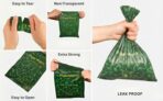 Paw Monk Certified Home Compostable Dog Poop Bags Rolls Refill-120 Bags, Extra Thick 20 Micron, Leakproof & Easy Open doggy poop bags, Unscented - Image 3
