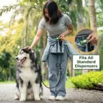 Paw Monk Certified Home Compostable Dog Poop Bags Rolls Refill-120 Bags, Extra Thick 20 Micron, Leakproof & Easy Open doggy poop bags, Unscented - Image 7