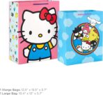 Hallmark Hello Kitty Gift Bag Bundle (2 Bags: 1 Large 13", 1 XL 15") for Birthdays, Back to School, Halloween - Image 4