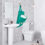 Fiodrimy 2 Pcs Large Travel Laundry Bags - Washable Waterproof Wet Dry Bags for Dirty Clothes, Swimsuits, Workout & Gym Clothes - Pink & Blue - Image 10