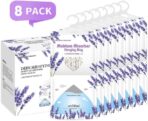 CANAGER Hanging Moisture Absorber, Lavender Vanilla Moistureproof Hanging Bag，Dehumidifier Bag (8 packs) Hanging Closet Dehumidifier Bags, Moisture Absorb 12.5 oz - Image 3