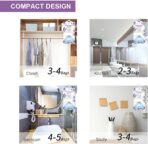 CANAGER Hanging Moisture Absorber, Lavender Vanilla Moistureproof Hanging Bag，Dehumidifier Bag (8 packs) Hanging Closet Dehumidifier Bags, Moisture Absorb 12.5 oz - Image 6