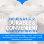 Reli. SuperValue 13 Gallon Trash Bags | 1000 Count Bulk | Tall Kitchen | Can Liners | Clear Multi-Use Garbage Bags - Image 4