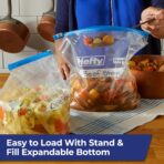 Hefty Slider Freezer Storage Bags, Gallon Size, 10 Count - Image 6