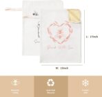 WiNDANCE Wide Zipper Access Beeswax Bread Bags for Homemade Bread - 2 Packs XL Reusable Organic Beeswax Linen Cotton Sourdough Bag, Homesteading Essentials Sourdough Bags with Zip to Keep Fresh - Image 8