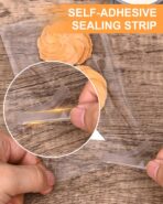 300 Pcs Self Adhesive Cookie Bags, 4x6 Inches Self Sealing Cellophane Bags, Clear Resealable Cellophane Bag for Packaging, Cookies, Gifts, Candy, Food - Image 4