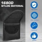 Glove Pouch for Duty Belt, 1680D Nylon Latex Disposable Glove Holder for Firefighters, EMS, EMT, Paramedics, First Responders - Image 3