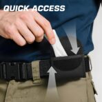 Glove Pouch for Duty Belt, 1680D Nylon Latex Disposable Glove Holder for Firefighters, EMS, EMT, Paramedics, First Responders - Image 5