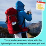 MARFOREVER 39 Pcs Pill Pouch Bags Set - Pill Bags Travel Pill Organizer Reusable Medicine Organizer Pills Storage Pouches Self Sealing 28 Pcs Plastic Medicine Bags 10 Sheets Labels and 1 Pc Marker - Image 8