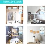 CANAGER Hanging Moisture Absorber-12 Packs, Hanging Dehumidifier Bags for Closet,Bedroom and kitchen,Fragrance Free,Moisture Absorb 12.5OZ - Image 6