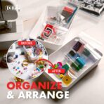 Zip Bags Clear Plastic With Zipper Seal - By DiRose | Resealable, Strong, Thick, Sturdy| For Organizing, Travel, Shipping, Packaging, and Storage | 10X12 | 100 Pack - Image 8