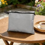 Pallet Cover Tarp Waterproof, Pallet Covers Heavy Duty Waterproof bulk Pallet Covers 48 x 48 x 60'' Outdoor Pallets Tarps Bulk Box Cover 48 x 48 x 60'' Custom Grey Fits Wood Patio Furniture - Image 7