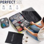 Travel Packing Cubes 5 pcs Luggage Organizer Set for Bag & Suitcase - Image 4