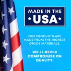 Veska 30-33 Gallon Clear Trash Bags Heavy Duty (Value Pack 100 Bags w/Ties) Large Clear Plastic Recycling Garbage Bags. Large Trash Bags 30+, 32 Gallon - Image 5